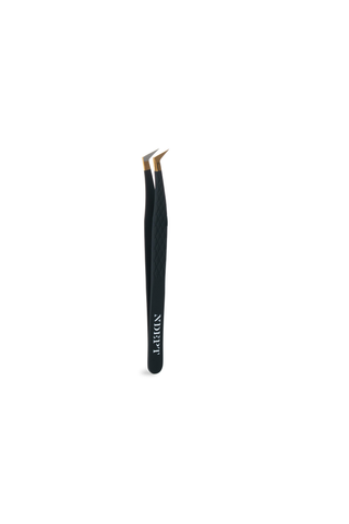 Gold Diamond 45° L Boot Tweezer (NG2)