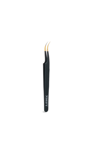 Gold Diamond 45° Curve Tweezer (NG5)