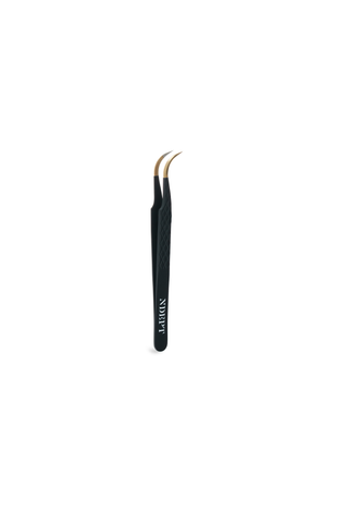 Gold Diamond Deep Curve Tweezer (NG13)