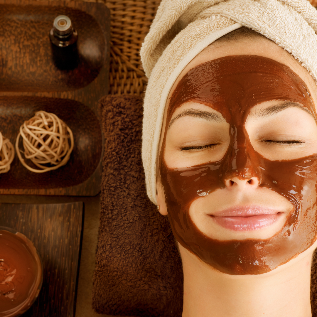 brown beauty mask